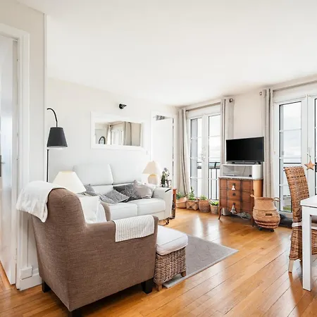 L'horizon Lumineux Vue Sur Au 5ième étage Avec Ascenseur Apartamento El Havre